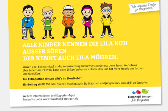 Postkarte SlowMobil Stuttgart – Wissen