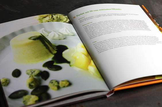 Hokkaido, Zucchini und Co. – Parfait mit Öl vom steirischen Ölkürbis