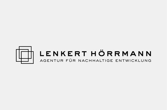 Logo Lenkert Hörrmann linksbündig schwarz